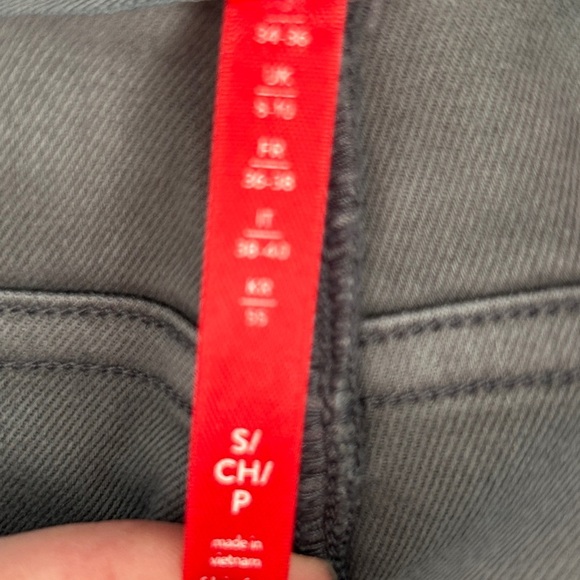 Spanx Women's small Pants Twill Ankle Cargo Stretch Pull on classic skinny fall - Picture 6 of 10